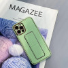 Hurtel New Kickstand Case case for iPhone 13 Pro Max with stand green - (NEW KICKSTAND IPHONE 13 PRO MAX GREEN)