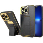 Hurtel New Kickstand Case case for iPhone 13 Pro with stand black - (NEW KICKSTAND IPHONE 13 PRO BLACK)