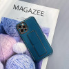 Hurtel New Kickstand Case for iPhone 12 with stand blue