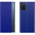 Hurtel New Sleep Case cover with a stand function for Samsung Galaxy A03s (166.5) blue - (New Sleep Case Samsung A03S (166.5) Blue)