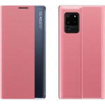 Hurtel New Sleep Case flip cover for Samsung Galaxy A73 pink - (New Sleep Case Samsung A73 Pink)