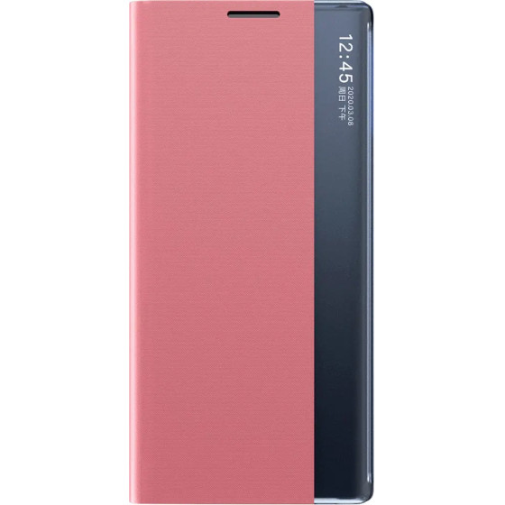 Hurtel New Sleep Case Flip Cover with Stand Function for Samsung Galaxy A26 - Pink - (New Sleep Case Samsung Galaxy A26 Pink)