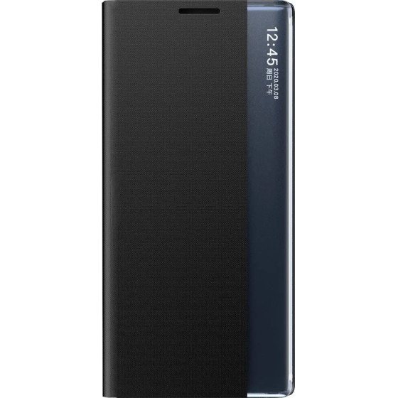 Hurtel New Sleep Case Flip Cover with Stand Function for Samsung Galaxy A36 - Black - (New Sleep Case Samsung Galaxy A36 Black)
