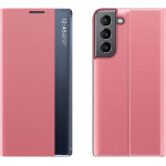 Hurtel New Sleep Case for Samsung Galaxy S23+ cover with flip stand pink - (New Sleep Case Samsung S23 Plus Pink)