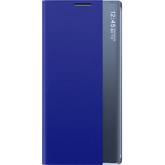 Hurtel New Sleep Case for Samsung Galaxy S25 Cover with Flip and Stand - Blue - (New Sleep Case Samsung Galaxy S25 Blue)