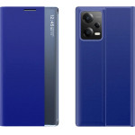 Hurtel New Sleep Case for Xiaomi Redmi Note 12 Pro+ cover with flip stand blue - (New Sleep View Case Xiaomi Redmi Note 12 Pro + Blue)
