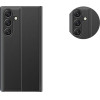 Hurtel New Sleep View Case with flap and stand for Samsung Galaxy A35 - black - (New Sleep View Case SAM A35 Black)