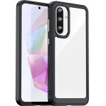 Hurtel Outer Space Case for Samsung Galaxy A26 Cover with Flexible Frame - Black - (Outer Space Case Samsung Galaxy A26 Black)