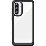 Hurtel Outer Space Case for Samsung Galaxy A36 Cover with Flexible Frame - Black - (Outer Space Case Samsung Galaxy A36 Black)