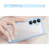 Hurtel Outer Space Case for Samsung Galaxy A36 Cover with Flexible Frame - Blue - (Outer Space Case Samsung Galaxy A36 Blue)