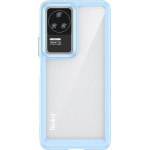 Hurtel Outer Space Case for Xiaomi Poco F4 5G cover with a flexible frame blue