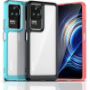 Hurtel Outer Space Case for Xiaomi Poco F4 5G cover with a flexible frame blue