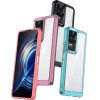 Hurtel Outer Space Case for Xiaomi Poco F4 5G cover with a flexible frame blue