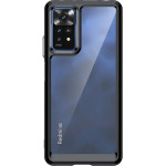Hurtel Outer Space Case for Xiaomi Poco X5 5G / Redmi Note 12 5G cover with flexible frame black - (Outer Space Case Xiaomi Poco X5 Black)