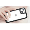Hurtel Outer Space Case iPhone 14 Plus hard cover with a gel frame black