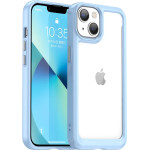 Hurtel Outer Space Case iPhone 14 Plus hard cover with gel frame blue