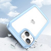 Hurtel Outer Space Case iPhone 14 Plus hard cover with gel frame blue
