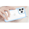 Hurtel Outer Space Case iPhone 14 Pro hard cover with a gel frame blue