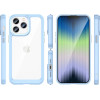 Hurtel Outer Space Case iPhone 14 Pro Max hard case with a gel frame blue