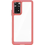 Hurtel Outer Space Case silicone case for Xiaomi Poco M4 Pro 5G - red