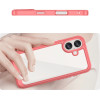 Hurtel Outer Space Case with Gel Frame for iPhone 16 - Red - (Outer Space Case iPhone 16 red)