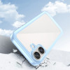 Hurtel Outer Space Case with Gel Frame for iPhone 16 Plus - Blue - (Outer Space Case iPhone 16 Plus blue)