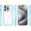 Hurtel Outer Space Case with Gel Frame for iPhone 16 Pro - Blue - (Outer Space Case iPhone 16 Pro blue)