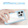 Hurtel Outer Space Case with Gel Frame for iPhone 16 Pro - Blue - (Outer Space Case iPhone 16 Pro blue)