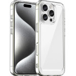 Hurtel Outer Space Case with Gel Frame for iPhone 16 Pro - Clear - (Outer Space Case iPhone 16 Pro transparent)