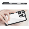 Hurtel Outer Space Case with Gel Frame for iPhone 16 Pro Max - Black - (Outer Space Case iPhone 16 Pro max black)