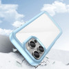 Hurtel Outer Space Case with Gel Frame for iPhone 16 Pro Max - Blue - (Outer Space Case iPhone 16 Pro max blue)