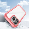 Hurtel Outer Space Case with Gel Frame for iPhone 16 Pro Max - Red - (Outer Space Case iPhone 16 Pro max red)