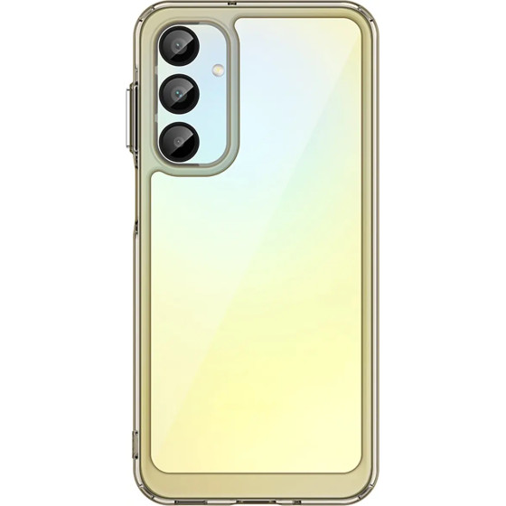 Hurtel Outer Space Case with Gel Frame for Samsung Galaxy A16 / A16 5G - Transparent Black - (Outer Space Case Samsung A16 / A16 5G Transparent-black)