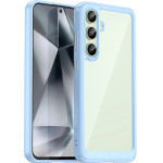Hurtel Outer Space Case with Gel Frame for Samsung Galaxy S24 FE - Blue - (Outer Space Case Samsung Galaxy S24 FE Blue)