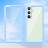 Hurtel Outer Space Case with Gel Frame for Samsung Galaxy S24 FE - Blue - (Outer Space Case Samsung Galaxy S24 FE Blue)