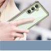 Hurtel Outer Space Case with Gel Frame for Samsung Galaxy S24 FE - Clear Black - (Outer Space Case Samsung Galaxy S24 FE Transparent-black)