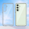 Hurtel Outer Space Case with Gel Frame for Samsung Galaxy S24 FE - Transparent - (Outer Space Case Samsung Galaxy S24 FE Transparent)