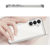 Hurtel Outer Space Case with Gel Frame for Samsung Galaxy S25 - Clear Black - (Outer Space Case Samsung Galaxy S25 Transparent)