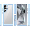 Hurtel Outer Space Case with Gel Frame for Samsung Galaxy S25 Ultra - Blue - (Outer Space Case Samsung Galaxy S25 Ultra Blue)