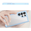 Hurtel Outer Space Case with Gel Frame for Samsung Galaxy S25 Ultra - Blue - (Outer Space Case Samsung Galaxy S25 Ultra Blue)