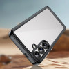 Hurtel Outer Space Case with Gel Frame for Samsung Galaxy S25+ - Black - (Outer Space Case Samsung Galaxy S25+ Black)
