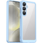 Hurtel Outer Space Case with Gel Frame for Samsung Galaxy S25+ - Blue - (Outer Space Case Samsung Galaxy S25+ Blue)