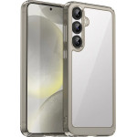 Hurtel Outer Space Case with Gel Frame for Samsung Galaxy S25+ - Clear Black - (Outer Space Case Samsung Galaxy S25+ Transparent-black)