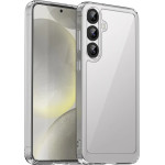 Hurtel Outer Space Case with Gel Frame for Samsung Galaxy S25+ - Transparent - (Outer Space Case Samsung Galaxy S25+ Transparent)