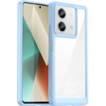 Hurtel Outer Space Case with gel frame for Xiaomi Redmi Note 13 5G - blue - (Redmi Note 13 5G blue Outer Space Case)