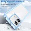 Hurtel Outer Space Case with gel frame for Xiaomi Redmi Note 13 5G - blue - (Redmi Note 13 5G blue Outer Space Case)