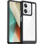 Hurtel Outer Space Case with gel frame for Xiaomi Redmi Note 13 Pro+ - black - (Outer Space Redmi Note 13 Pro+ - Black)