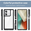Hurtel Outer Space Case with gel frame for Xiaomi Redmi Note 13 Pro+ - black - (Outer Space Redmi Note 13 Pro+ - Black)