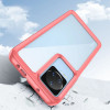 Hurtel Outer Space Case Xiaomi Poco F4 5G cover with a flexible frame red