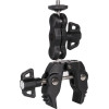 Hurtel Phone and sports camera holder with clamp - (Mobile phone and action camera mount set with clip)